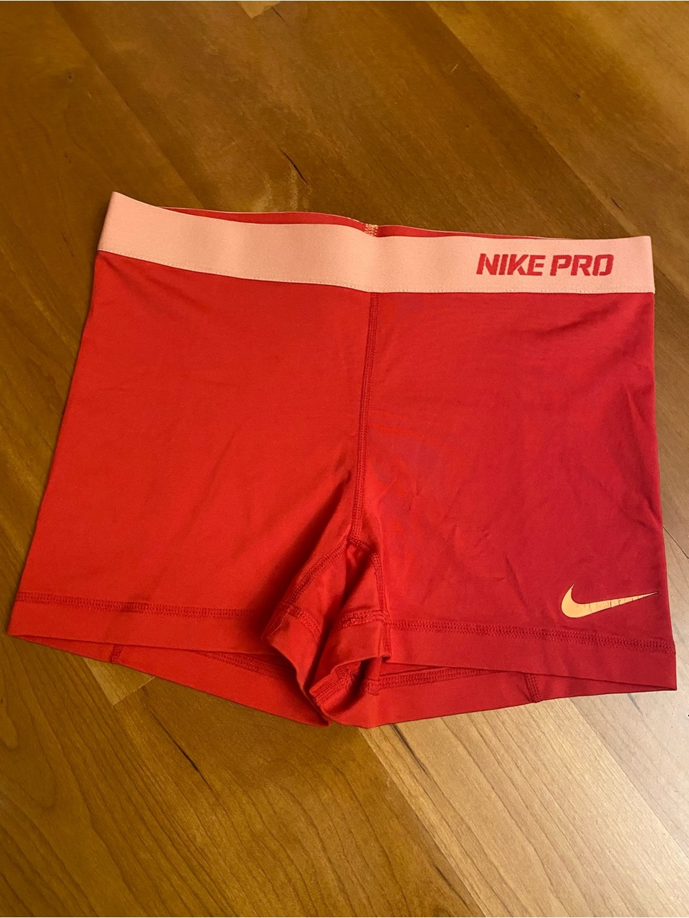 Nike Pro Fitted 2” Dri-FIT Women's Performance Shorts - Coral & Light Pink